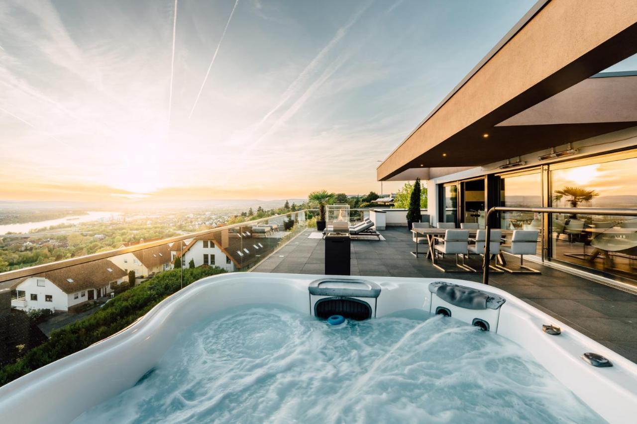 Traumblick Trifft Luxus! Lägenhet Weitersburg Exteriör bild
