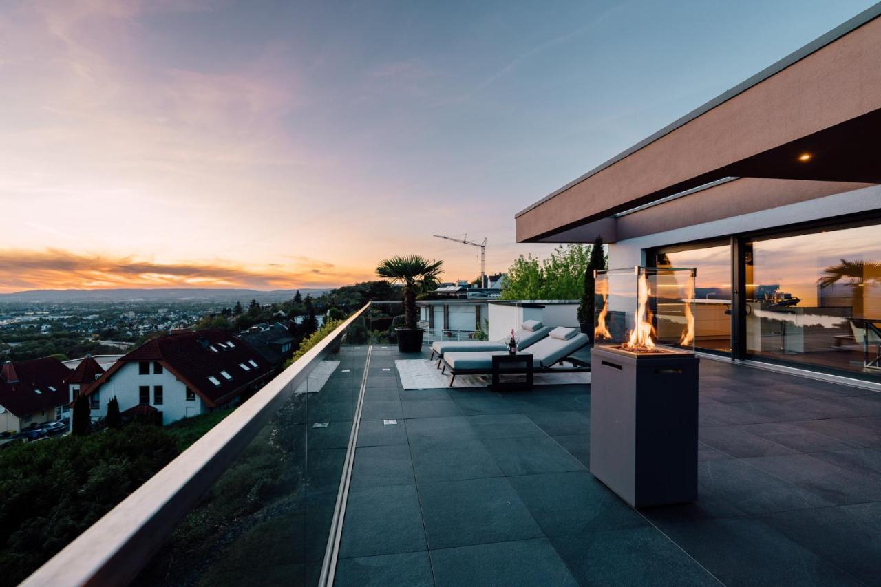 Traumblick Trifft Luxus! Lägenhet Weitersburg Exteriör bild