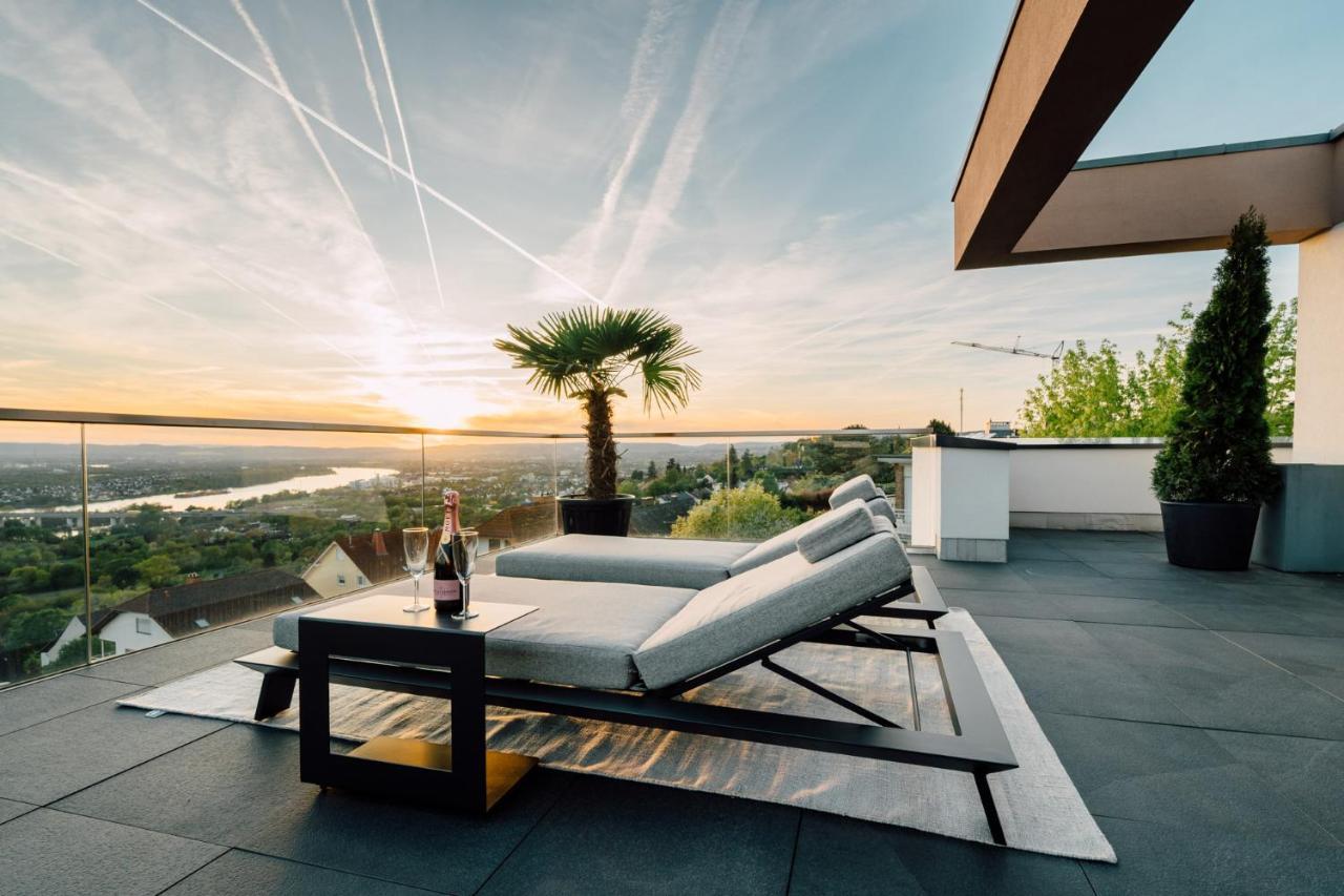 Traumblick Trifft Luxus! Lägenhet Weitersburg Exteriör bild